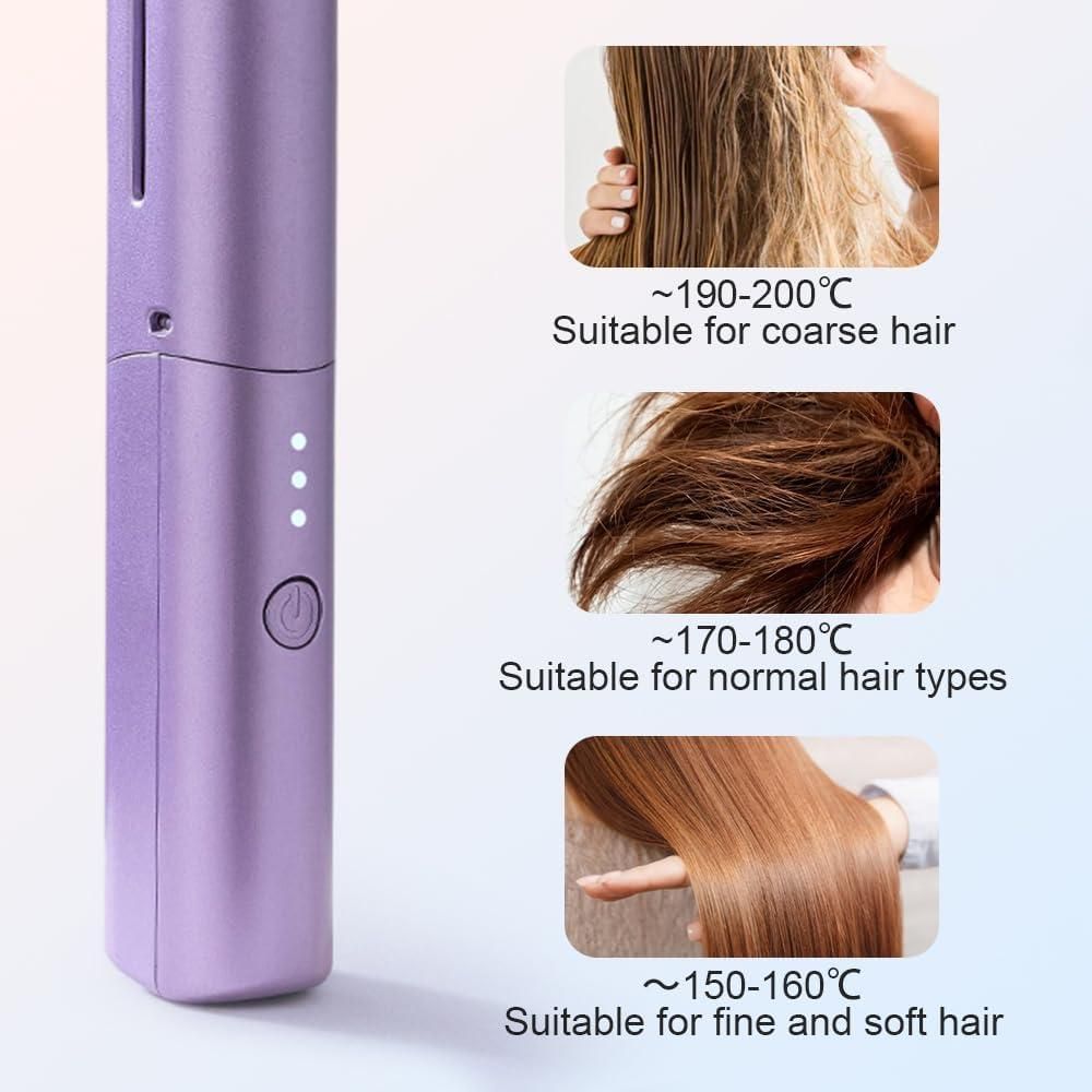 Meneflix Portable Mini Hair Straightener Comb (🎁70% Off🎁)