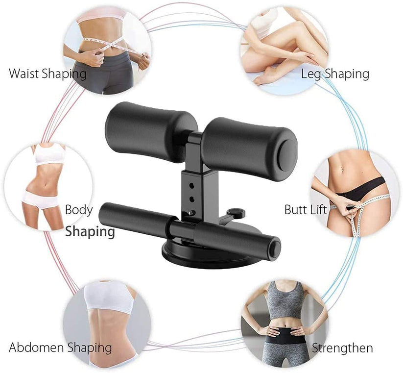 Sit-ups and Push-ups Assistant for Lose Weight Ab Exerciser Sit-up Bar (Multicolor)