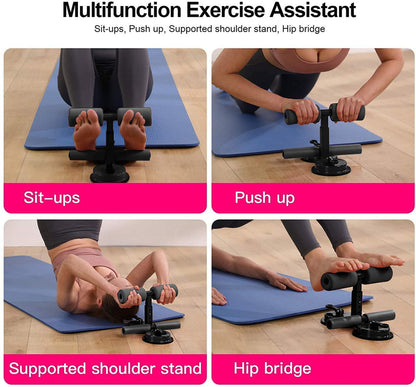 Sit-ups and Push-ups Assistant for Lose Weight Ab Exerciser Sit-up Bar (Multicolor)